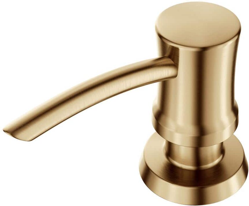 KRAUS Kitchen Soap and Lotion Dispenser in Brushed Brass