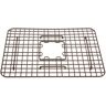 SINKOLOGY SinkSense Griffin 15 in. x 13 in. Vinyl Coated Steel Kitchen Sink Bottom Grid in Antique Brown