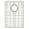 Yosemite Home Decor 17.5 in. x 12.5 in. Bottom Sink Grid in Stainless Steel