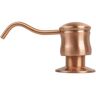 Akicon Built in Copper Soap Dispenser Refill from Top with 17 oz. Bottle - 3 Years Warranty