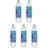 Bluefall 5 Compatible Refrigerator Water Filters Fits LG LT700P and Kenmore 46-9690 (Value Pack)