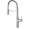 LaToscana Elba Single-Handle Pull-Down Sprayer Kitchen Faucet in Chrome