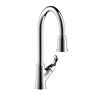 Fontaine by Italia Arts Et Metiers Single Handle 1 or 3 Hole Pull-Down Sprayer Kitchen Faucet in Chrome