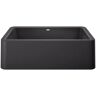 Blanco IKON Farmhouse Apron-Front Granite Composite 33 in. Single Bowl Kitchen Sink in Anthracite