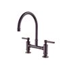 Pfister Port Haven 2-Handle Bridge Kitchen Faucet in Tuscan Bronze