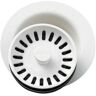 Elkay Polymer Disposer Fitting for 3-1/2 in. Sink Drain Opening in Ricotta