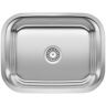 Blanco Stellar 23 in. x 17.75 in. x 12 in. Stainless Steel Undermount Laundry Sink in Brushed Satin