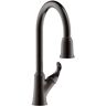 Fontaine by Italia Arts Et Metiers Single Handle 1 or 3 Hole Pull-Down Sprayer Kitchen Faucet in Oil Rubbed Bronze