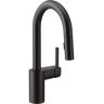 MOEN Align Single-Handle Bar Faucet Featuring Reflex in Matte Black