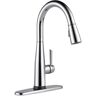 Delta Essa Touch2O Single-Handle Pull-Down Sprayer Kitchen Faucet (Google Assistant, Alexa Compatible) in Chrome