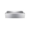 Barclay Products Amanda Farmhouse Apron Front Stainless Steel 27 in. Single Bowl Kitchen Sink