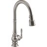 KOHLER Artifacts Single-Handle Kitchen Sink Faucet with Konnect and Voice-Activation in Vibrant Stainless