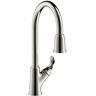 Fontaine by Italia Arts Et Metiers Single Handle 1 or 3 Hole Pull-Down Sprayer Kitchen Faucet in Brushed Nickel