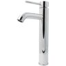 Novatto MYERS Single Handle Contemporary Vessel Sink Faucet in Polished Chrome