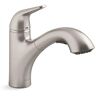 KOHLER Jolt Single Handle Standard Kitchen Faucet in Vibrant Stainless