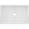 Elkay Explore Farmhouse Apron Front Fireclay 30 in. Single Bowl Kitchen Sink in Gloss White