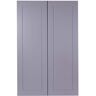 Bremen Cabinetry Bremen 33 in. W x 12 in. D x 42 in. H Gray Plywood Assembled Wall Kitchen Cabinet with Soft-Close