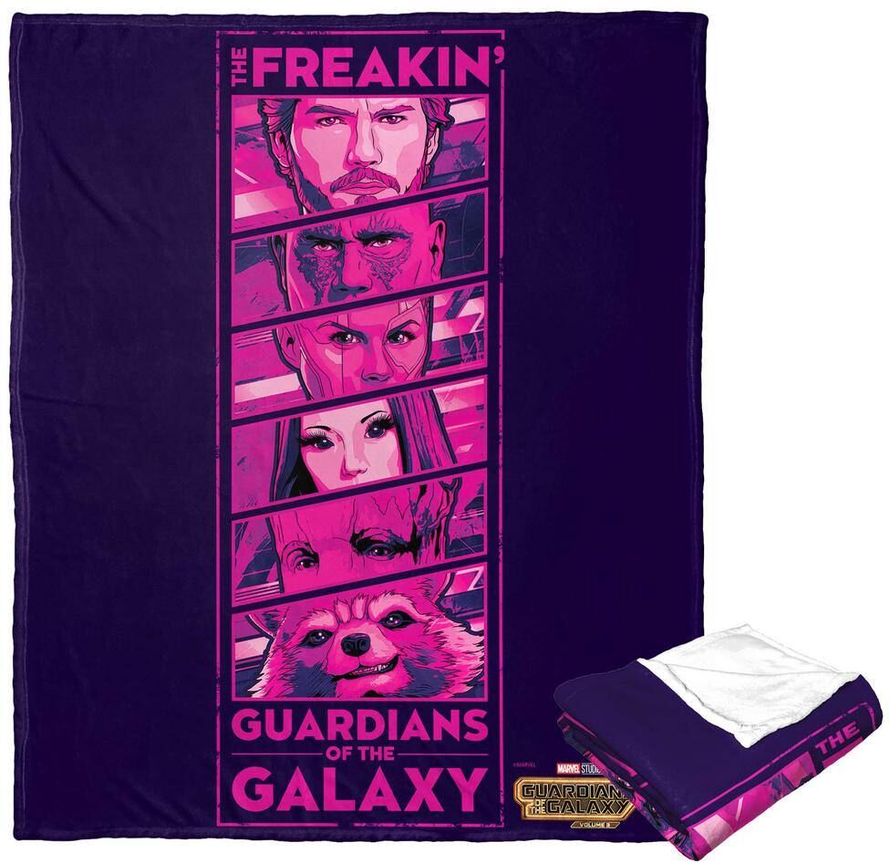 THE NORTHWEST GROUP Marvel Guardians Of The Galaxy 3 The Freakin Guardians Silk Touch Throw