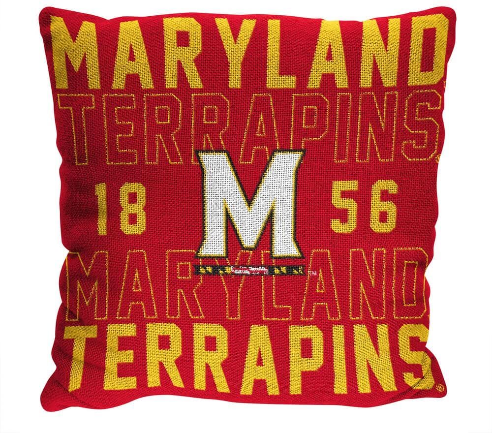 THE NORTHWEST GROUP NCAA Maryland Stacked Pillow