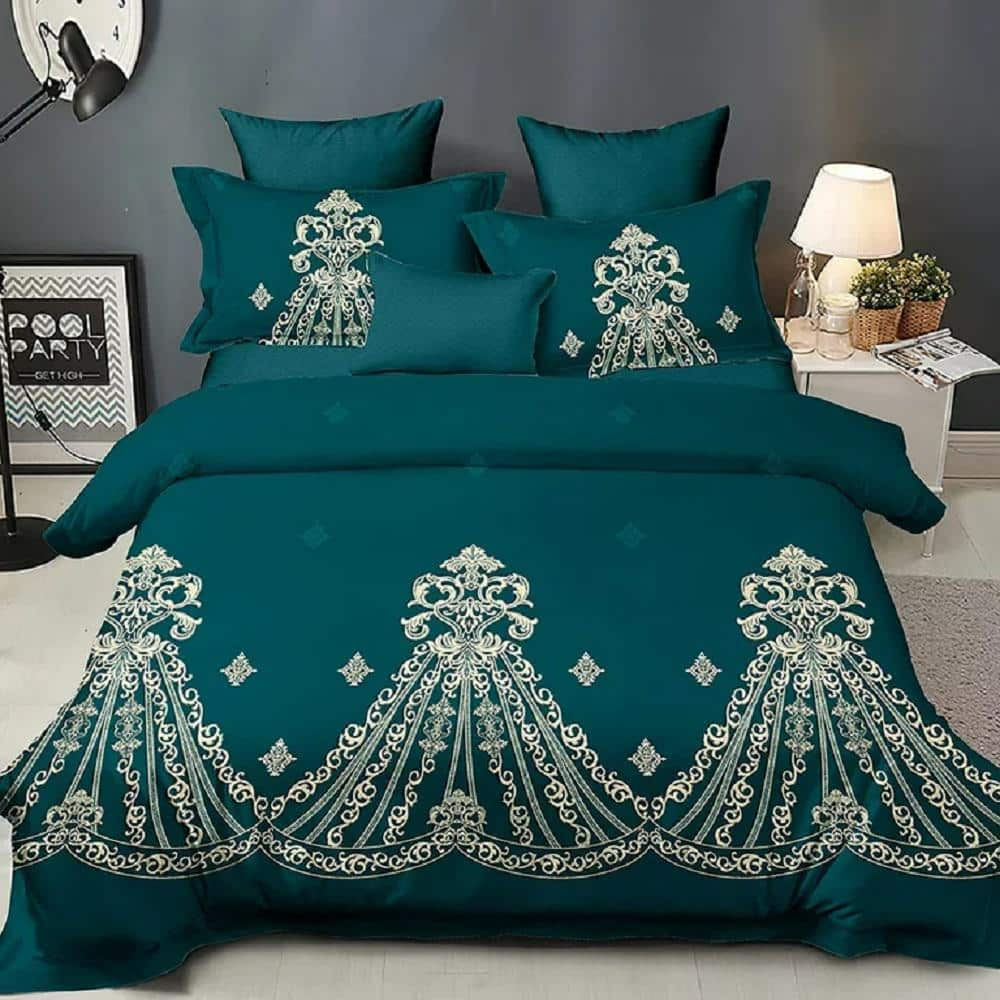 Shatex Green Comforter 2 Pieces All Season Bedding Twin Comforter-Ultra Soft 100% Microfiber Polyester