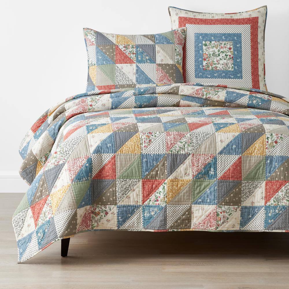 The Company Store Sophie Multi Full/Queen Cotton Quilt