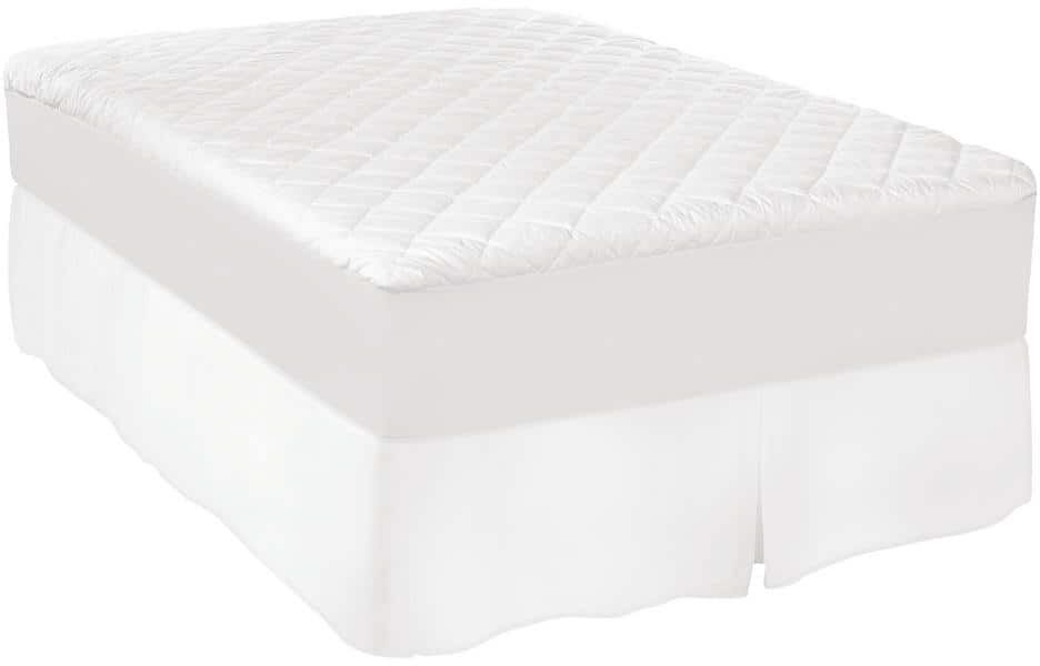 Sealy Luxury Cotton Mattress Pads Firm Extra Deep Pocket Polyester Queen Mattress Pad