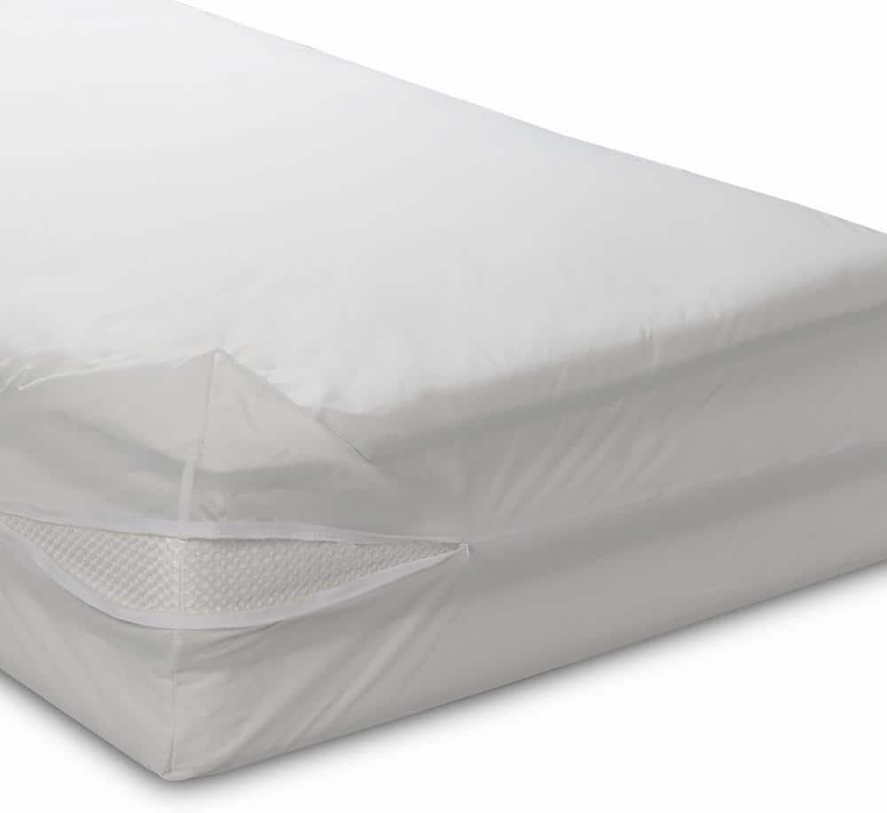 Carex Health Brands All-Cotton Allergy 6 in. Deep Crib Mattress Cover