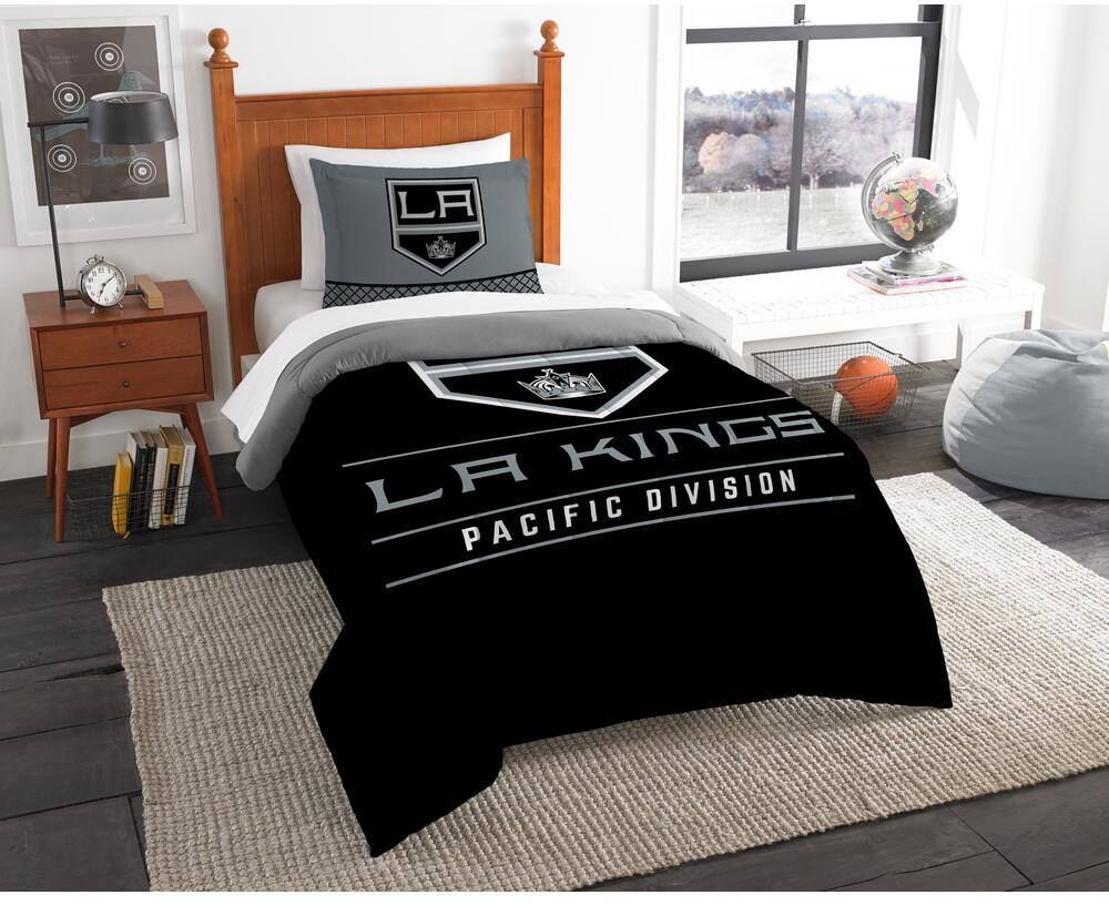 THE NORTHWEST GROUP LA Kings Draft 2-Piece Multi-Color Polyester Twin Comforter Set