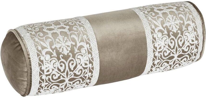 Othello Linen Polyester Neckroll Pillow 7 x 20 in.