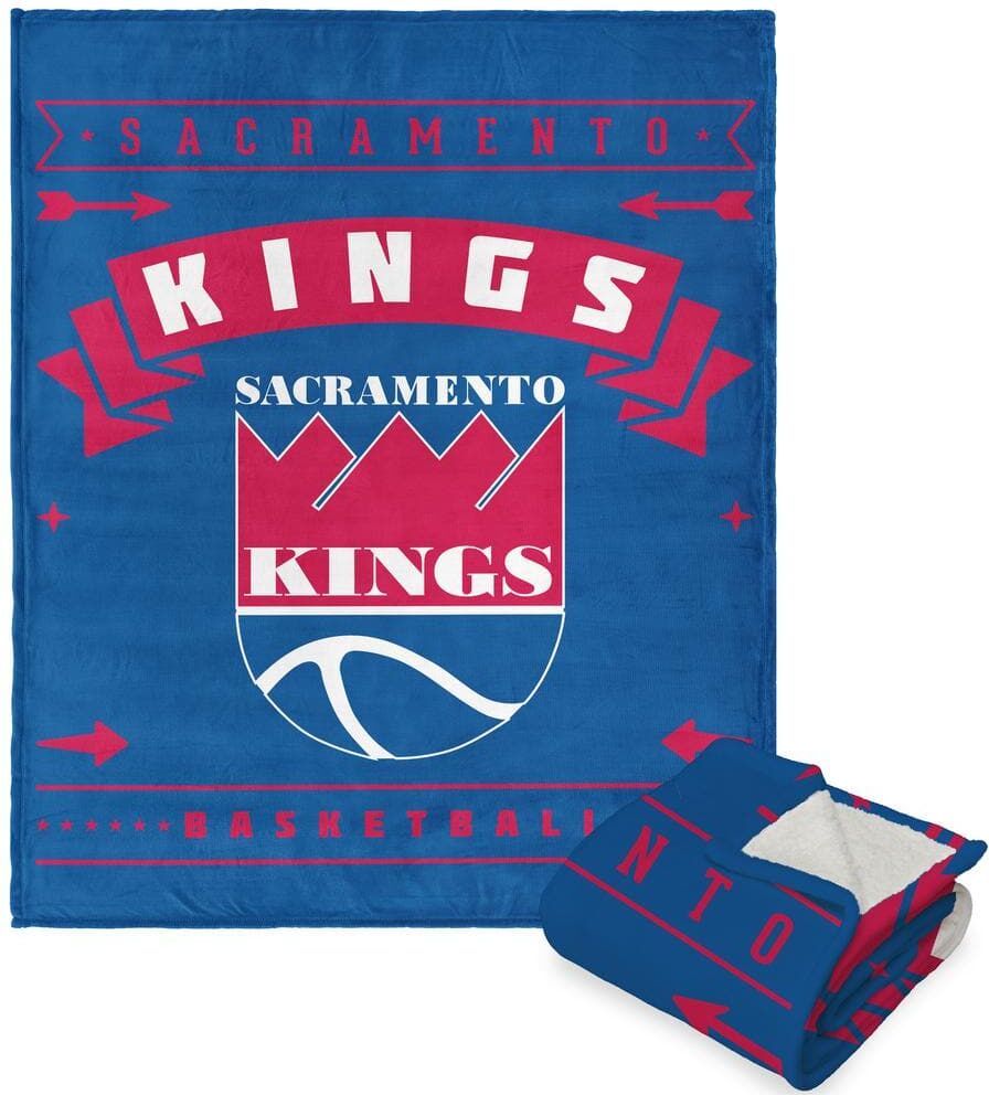 THE NORTHWEST GROUP NBA Hardwood Classics Sac Kings Silk Touch Sherpa Throw