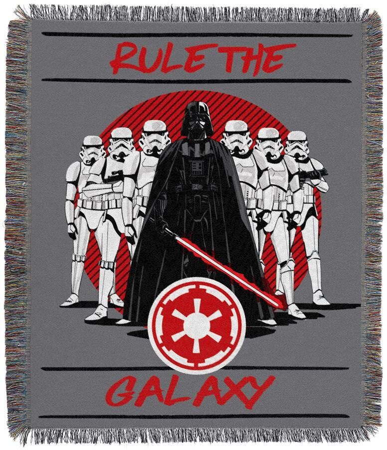 THE NORTHWEST GROUP SW CLASSIC - RULE THE GALAXY - TAPESTRY THROW BLANKET