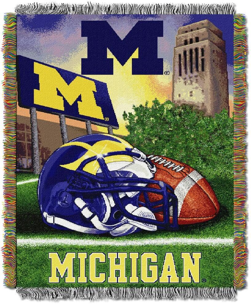 THE NORTHWEST GROUP University of Michigan Polyester Throw Blanket