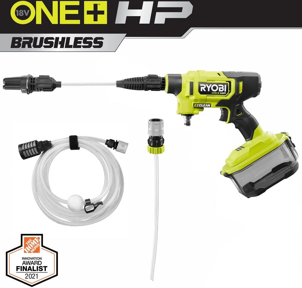 RYOBI ONE+ HP 18V Brushless EZClean 600 PSI 0.7 GPM Cordless Cold Water Power Cleaner (Tool Only)