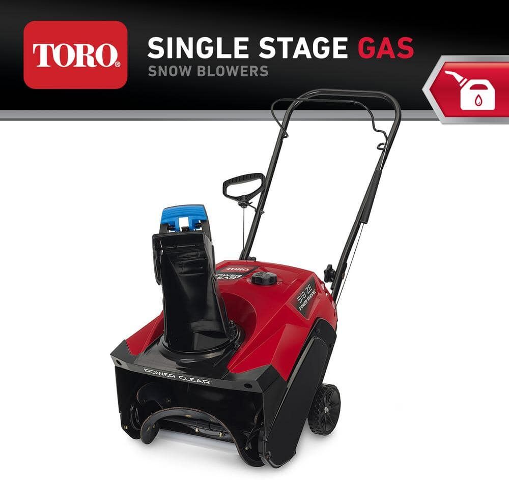 Toro Power Clear 518 ZR 18 in. Self-Propelled Single-Stage Gas Snow Blower