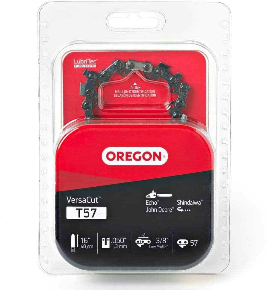 Oregon T57 Chainsaw Chain for 16 in. Bar Fits Echo, Cub Cadet, John Deere, Shindaiwa, Craftsman and more