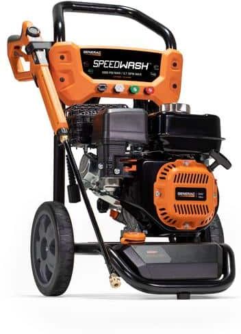 Generac 3200 PSI 2.7 GPM 100-Degree Maximum Water Temperature Gas Pressure Washer