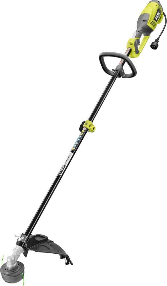 RYOBI 18 in. 10 Amp Attachment Capable Electric String Trimmer