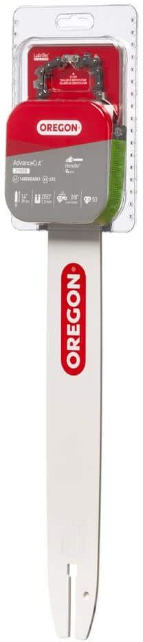 Oregon 14 in. Chainsaw Bar and S53 Chain, Fits Various Homelite Models (27859)