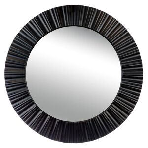 kieragrace Medium Round Black Modern Mirror (20 in. H x 20 in. W)