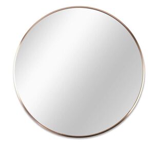 Seafuloy 20 in. W x 20 in. H Gold Round Wall Mirror Metal Frame Circle Mirror for Bedroom, Bathroom, Entryway Wall Decor