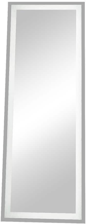 24 in. W x 65 in. H LED Rectangular Frameless Wall Bathroom Vanity Mirror with Aluminum alloy Frame in Transparent