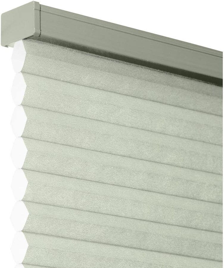 Chicology Cut-to-Size Pebble Grey Cordless Light Filtering Insulating Polyester Cellular Shade 41.5 in. W x 72 in. L