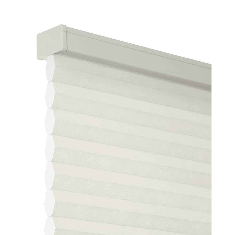 Chicology Cut-to-Size Palmer Green Cordless Light Filtering Insulating Polyester Cellular Shade 54.5 in. W x 48 in. L