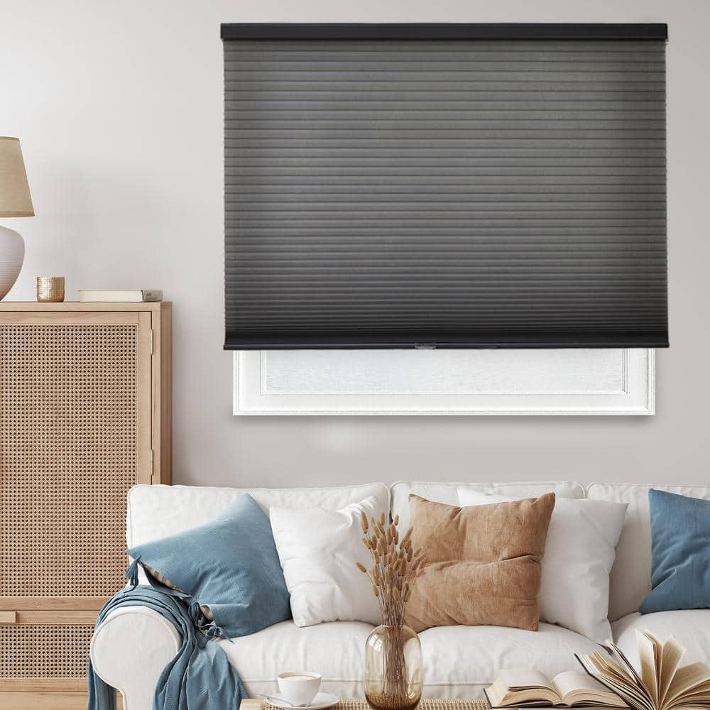 Chicology Cut-to-Size Morning Fog Cordless Light Filtering Privacy Cellular Shades 22.5 x 48 in. L