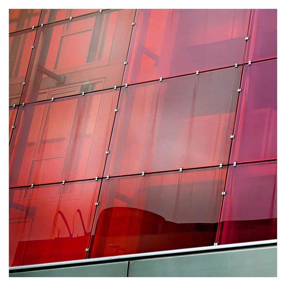 BuyDecorativeFilm 30 in. x 50 ft. CARD Transparent Color Red Window Film