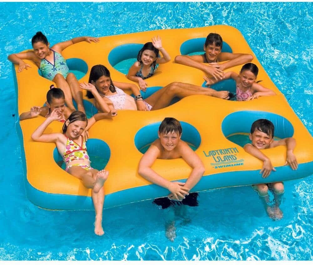 Swimline Labyrinth Island Inflatable Pool Toy