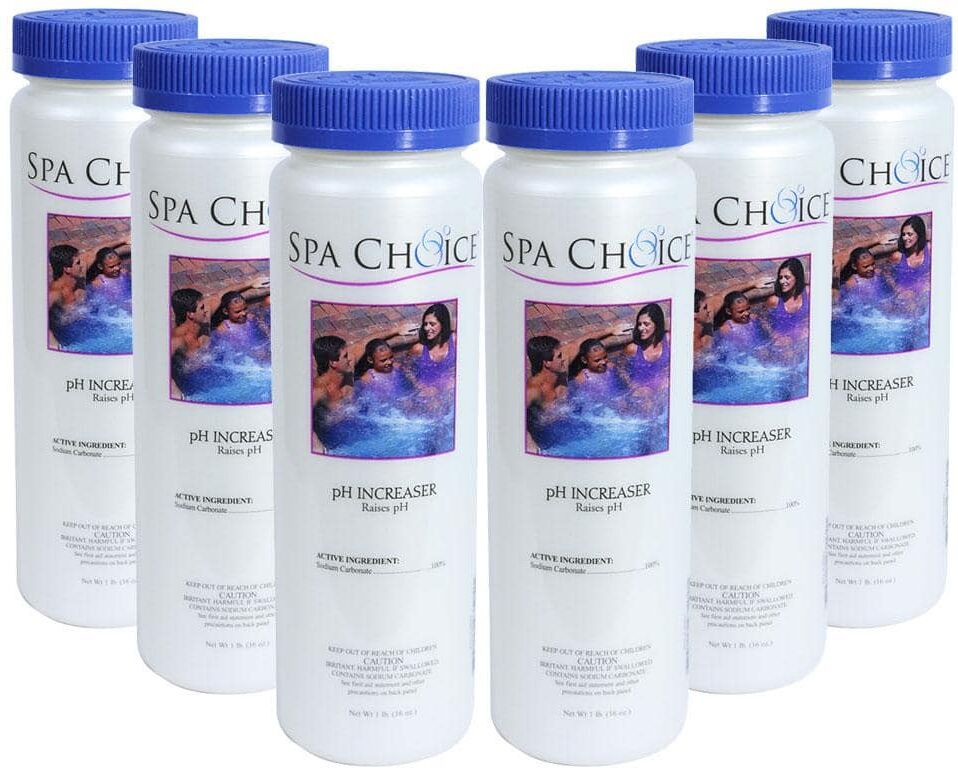 Spa Choice Spa and Hot Tub 1 lb. pH Increaser (6-Pack)