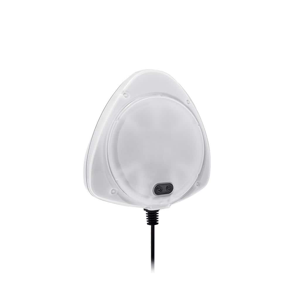 Intex Above Ground Underwater Multi-Color LED Magnetic Swimming Pool Wall Light