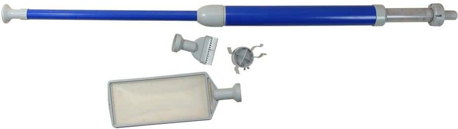 Pool Central 6-Piece Pool and Spa Vacuum Maintenance Kit with Leaf Skimmer and Brush 75 in.