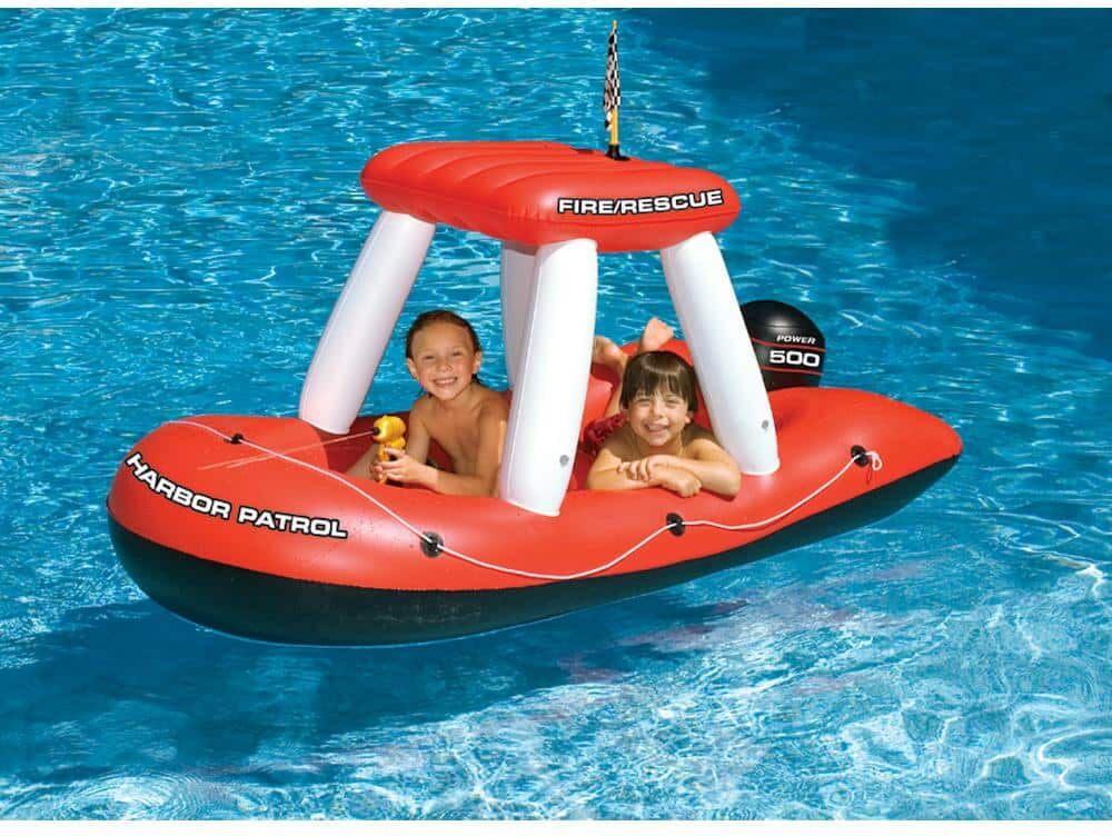 Swimline Fireboat Squirter Inflatable Pool Toy